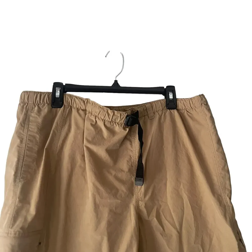 Alpine Design Men's Size XL Tan Cargo Belted‎ Outdoor Shorts